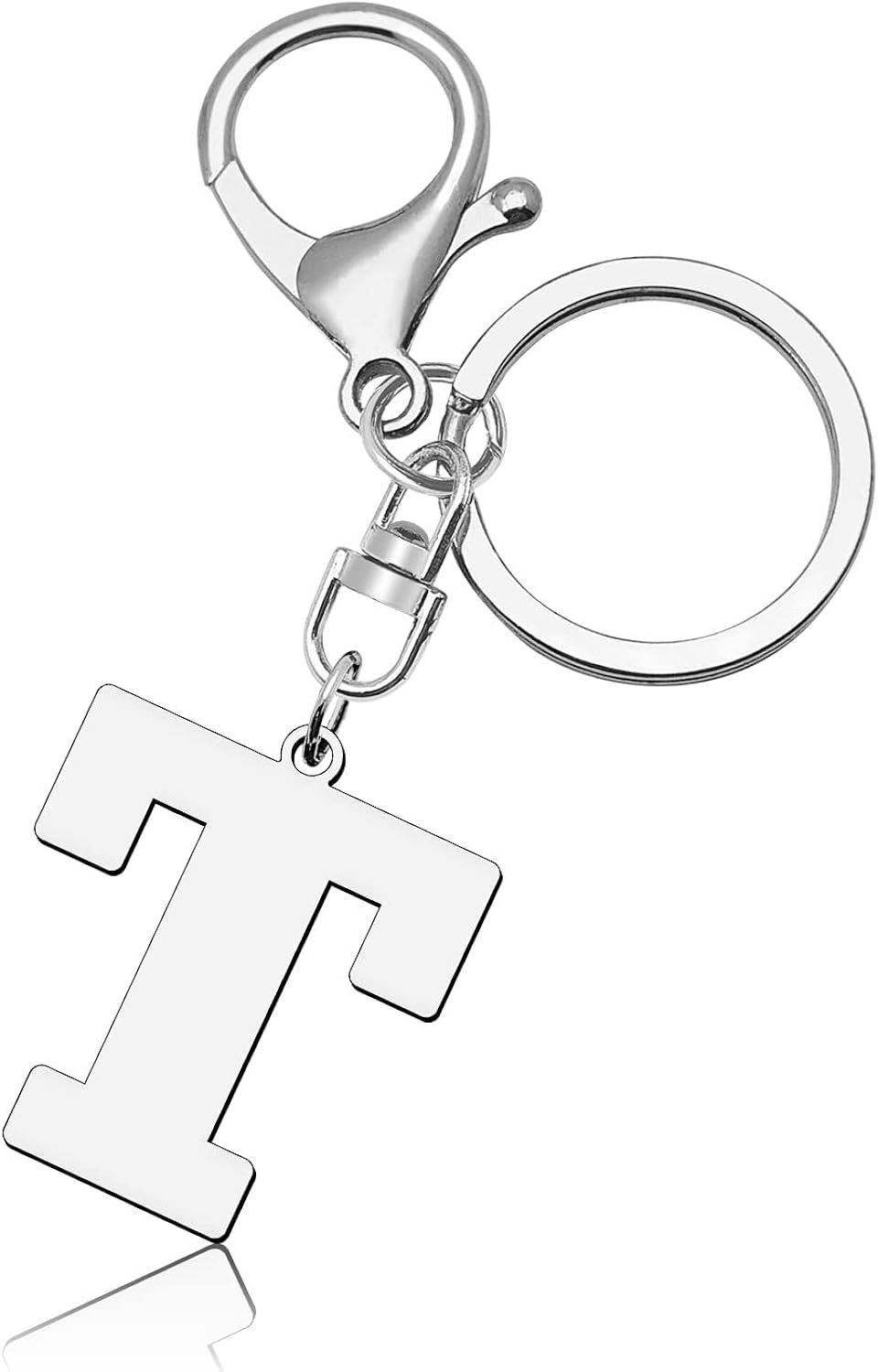 YaeYur Initial Letter Keychains Alphabet Keyring For Women