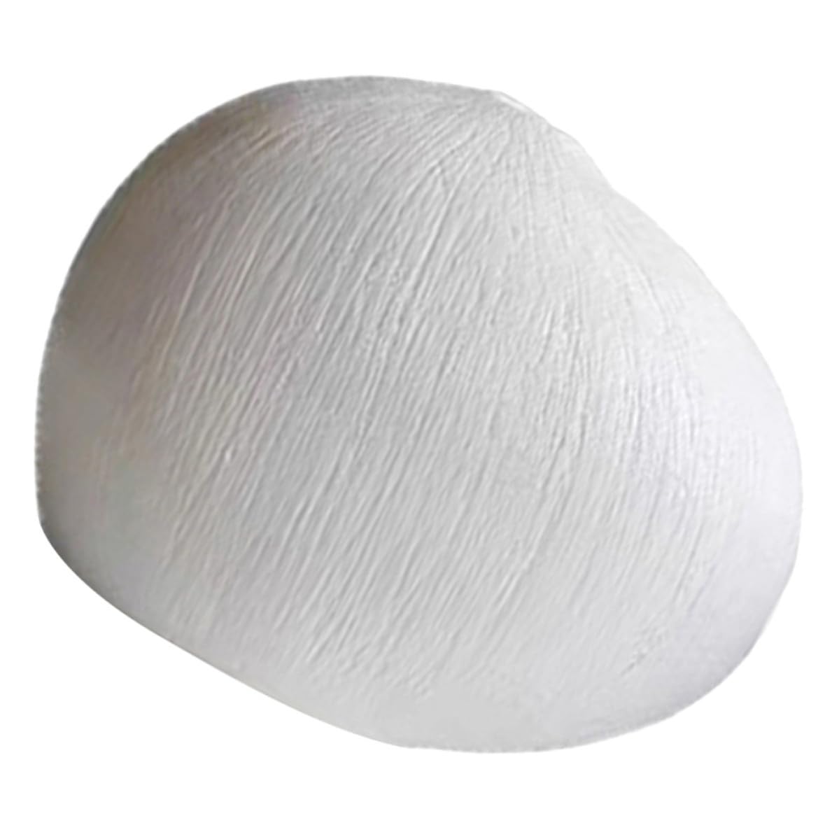 Vase en céramique blanc à fond plat stable anti-chute