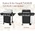 Hisencn Grill Cooking Grates for Nexgrill 720-0925P 720-0925 720-0925S 720-0340, for Charbroil 463350521 463261306, for Thermos 461252605 for Great Outdoors 8000 Cast Iron Replacement Grate Grid Parts