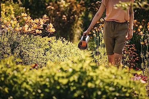 Fiskars Épandeur, Solid, Longueur : 30 cm, Poids : 286 g, Plastique Renforcé de Fibres de Verre, Noir/Orange, 1057076