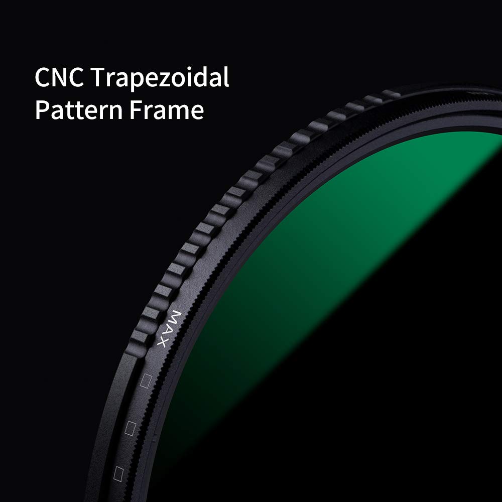 K&F Concept 77 mm ND8-ND2000 (3-11stop) regulowany obiektyw aparatu z filtrem ND o zmiennej neutralnej gęstości z wielofunkcyjną powłoką do obiektywów aparatu