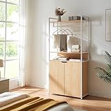 Esthétique moderne et fonctionnelle : Parfait pour l'entrée, la chambre ou le dressing, ce portant à vêtements s'intègre harmonieusement dans n'importe quel décor, ajoutant à la fois style et fonctionnalité à votre intérieur.