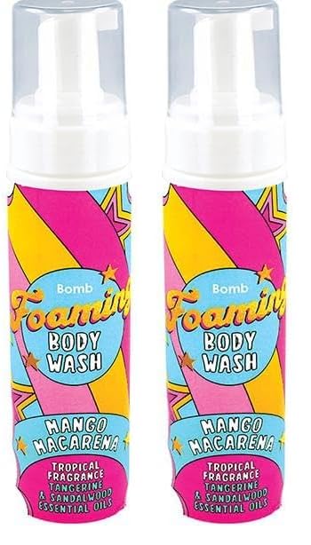 Bomb Cosmetics Mango Macarena El & Vücut Yıkama Köpüğü 250ml (2 paketi)