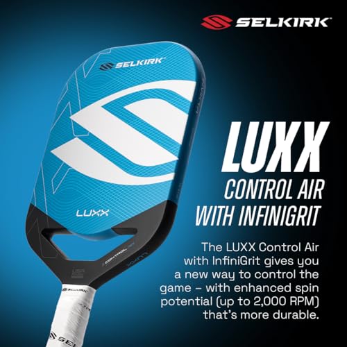 Image of Selkirk Sport LUXX Control Pickleball Paddle | Carbon Fiber InfiniGrit | A pickleball racket with an Octagonal Grip and 2,000-RPM spin surface, built for intermediate to advanced players