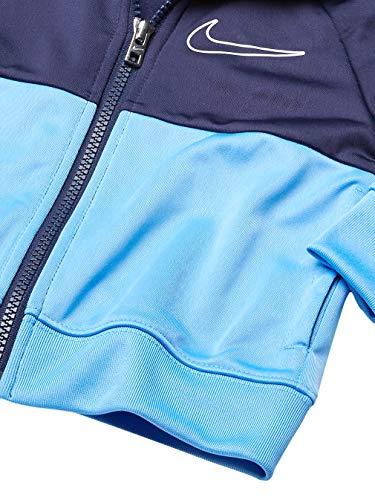 Nike Kids Baby Boy's Color Block Zip Jacket/Joggers Track Set (Toddler) Midnight Navy 2T Toddler3