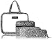 Vera Bradley 4 Piece Organizer Cosmetic Bag, Camo Cat, One Size