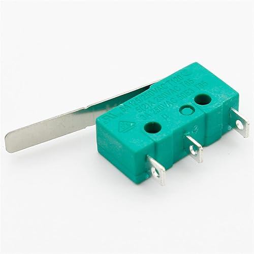Miniatura 3 de Limit Switch 10PCS 3 pins Micro Touch Switches NO+NC 3a5a 125VAC 250VAC Mini Limit Switch Micro Switch Microswitches with 29mm Long Lever Switches
