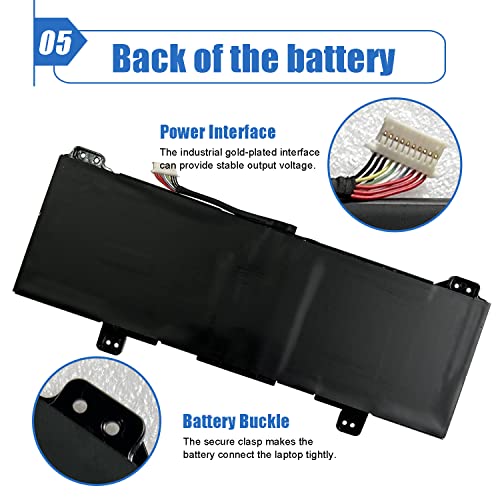 Image of 47.3Wh GB02XL /GM02XL Laptop Battery Compatible with HP ChromeBook 14-DB0051CL X360 11 G2 EE Chromebook 11A G6 G8 EE ChromeBook 14-DB0051CL Series HSTNN-UB7M HSTNN-IB8W L42550-271 917725-855 L42583-005