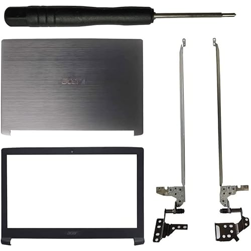Laptop Replacement Parts Fit Acer Aspire A515-51 A515-51G (Top Cover Case+Front Bezel Cover+LCD Screen Hinges Hinges)