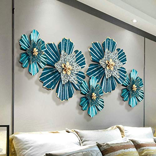 Statues de fleurs murales en fer forgé taille S pour petits espaces - 7