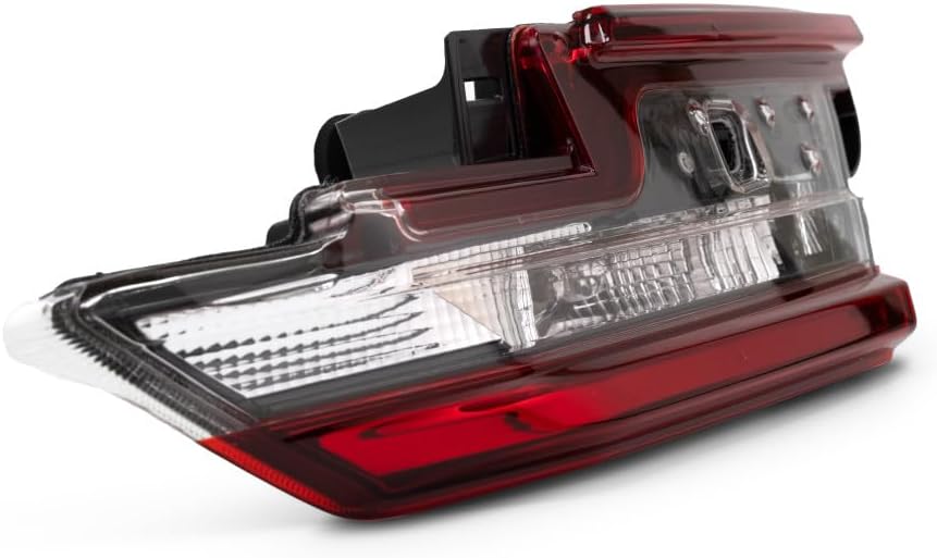 KarParts360 For Toyota Camry 2025 Backup Light Passenger Side, Inner | CAPA | LE/SE Model | With Bulbs | Replacement For TO2803168, TO2803168C | 81580-AQ010