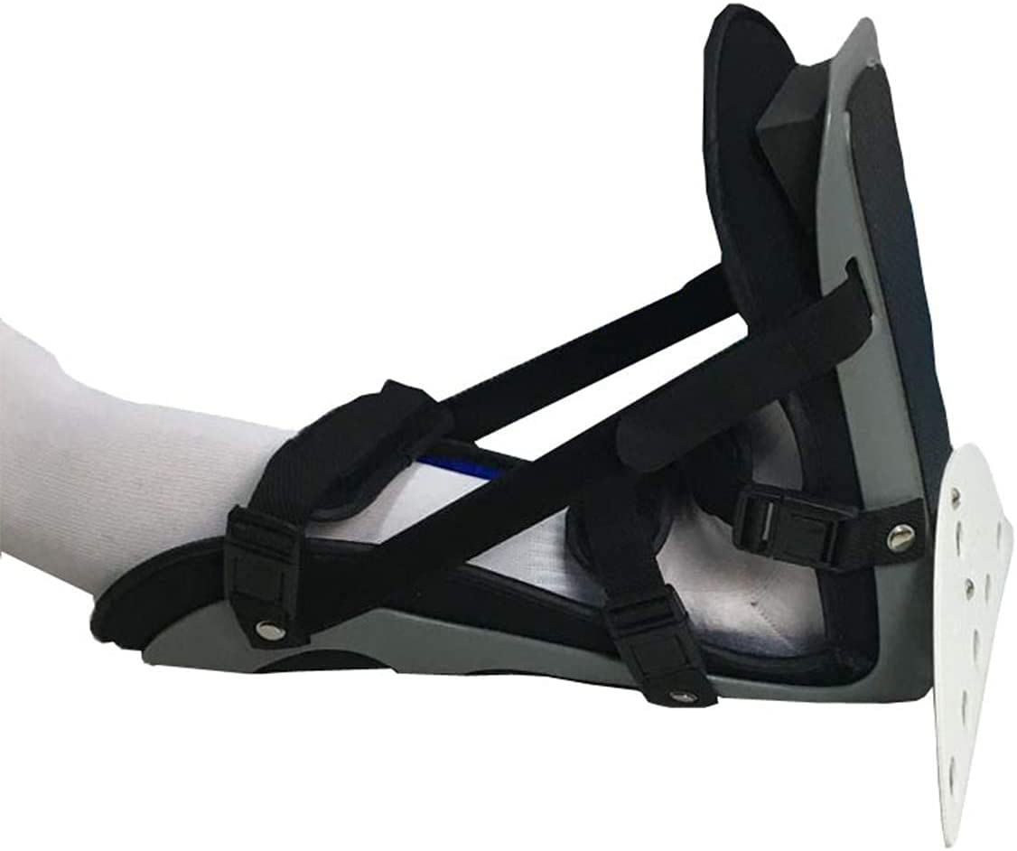 Ortesis para caída de pie Tobillera Férula Protectora para caída de pie Férula Protectora Adecuada para Lesiones de Tobillo Fracturas Fascitis Plantar Talones y Uso Nocturno (Tamaño: Grande)
