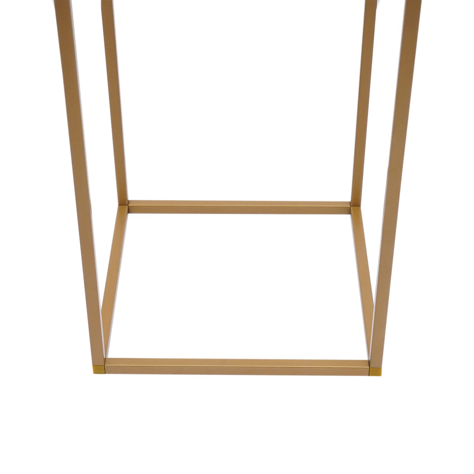 Metalowy stojak na kwiaty, 40/60/80/100 cm, złoty element środkowy, stojak na wazony, geometryczny stojak na wesele, imprezę, dekoracja