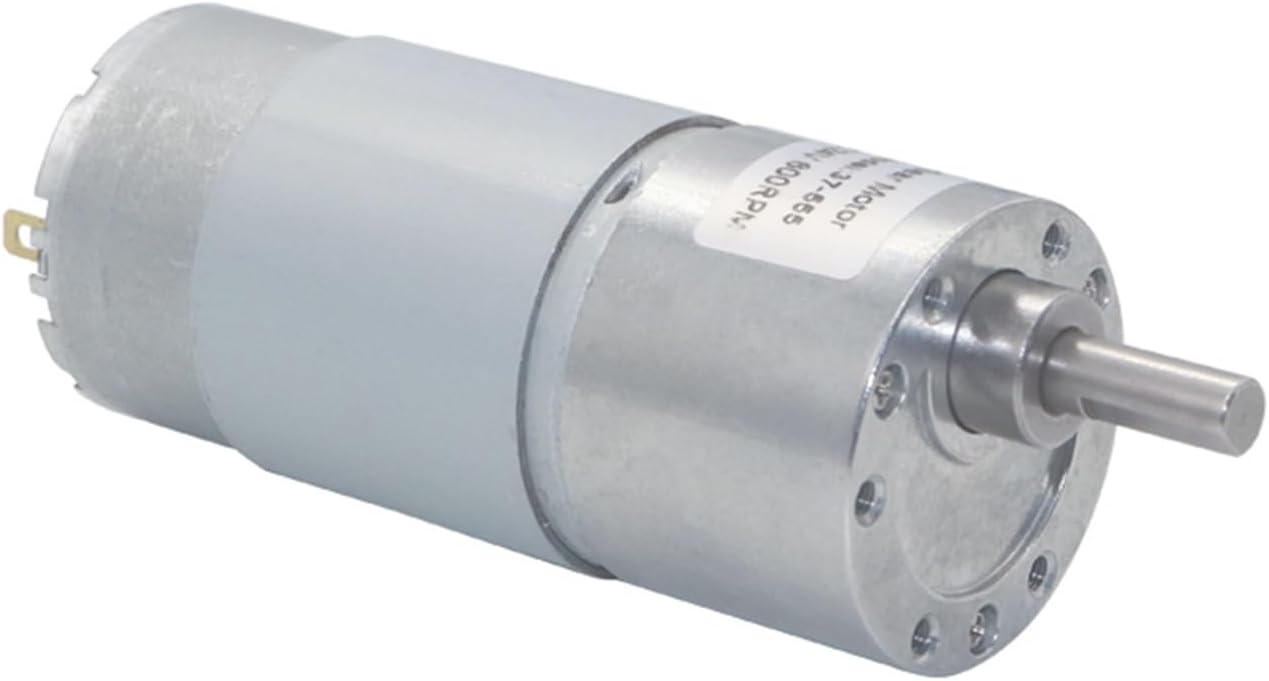 1PCS JGB37-555 high Torque Reduction Motor DC Reduction Motor DC 6V 12V 24v Low Speed Motor Forward and Reverse(267,24V)