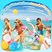 hahaland Reusable Water Balloons with Launcher-20 PCS Refillable Water Ball Quick Fill for Summer Beach Toys Outdoor Activities Pool Toy for Boys Girl Age 3 4 5 6 7 8+ for Party Yard Water Fight Game