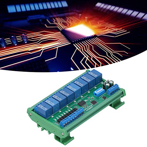 Module de relais Modbus RTU pour l'automatisation industrielle et PLC 24V