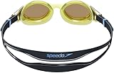 Speedo Unisex Biofuse 2.0 Swimming Goggles | Patented Easy Adjustment | Anti-Fog | Anti-Leak | Enhanced Fit | Improved Comfort, Black/Hyper/Sapphire Mirror, One Size - 2