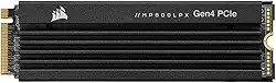 Corsair SSD MP600 PRO LPX 8TB M.2 NVMe PCIe x4 Gen4 Gen4 - otimizado para PS5 (até 7.000 MB/s de leitura sequencial e velocidades de gravação sequencial de 6.100 MB/s, interface de alta velocidade,