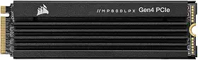 Corsair SSD MP600 PRO LPX 8TB M.2 NVMe PCIe x4 Gen4 Gen4 - otimizado para PS5 (até 7.000 MB/s de leitura sequencial e velocidades de gravação sequencial de 6.100 MB/s, interface de alta velocidade,