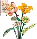 YGYYBPKN Taurusym - Kit de construcción de ramo de flores, juguetes de construcción de flores artificiales, proyecto creativo para adultos, colección botánica, 547 piezas, regalos de cumpleaños para