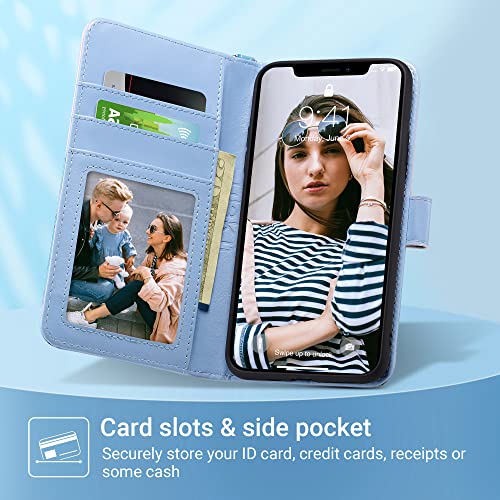 Ulak Compatible With Iphone 11 Pro Max Wallet Case With Card Holder, Pu Leather Folio Flip Cover With Kickstand Wrist Strap, Shockproof Protective Purse Case For Iphone 11 Pro Max (Marble Pattern) #TOP1