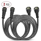 Nilight 2 Pack 10FT 4 Pin RGB Rock Light Extension Wire Cable Cord for 4 and 8 Pods Multi Color...