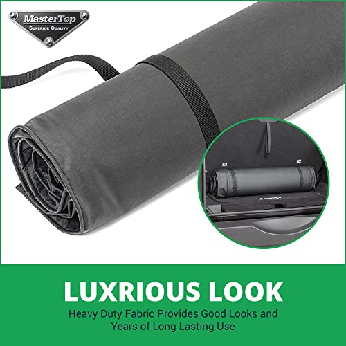 MasterTop Soft Top Window Storage Bag Roll Fits Jeep Wrangler Window