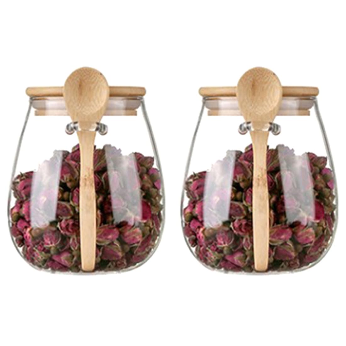 Hndhbfgrt Airtight Food Containers Kitchen Storage Pots Hermetic Kitchen Coffee Jars Airtight Kitchen Coffee Jars