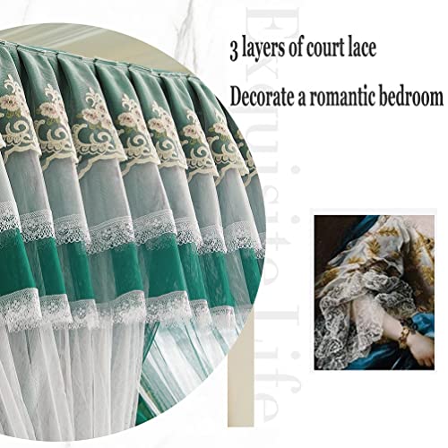 Moustiquaire de luxe à double couche OKUOKA lit double de 150 cm - 6