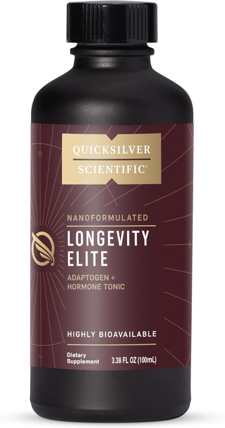 Quicksilver Scientific Longevity Elite, Sirtuins + Telomeres, 100ml