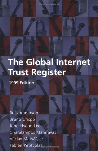 Buy The Global Internet Trust Register, 1999 — BookShops.in
