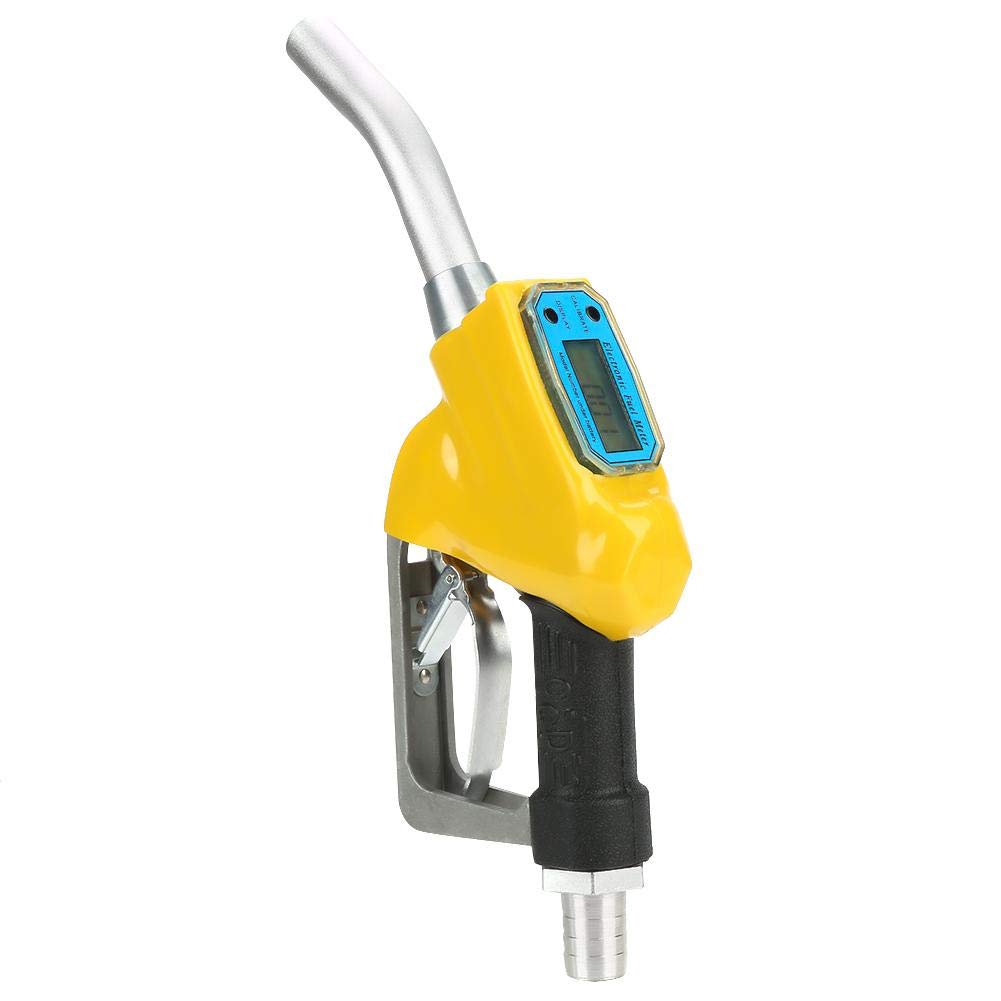 Pompa Travaso Liquidi, Ugello misuratore Livello Carburante, Pompa Travaso Benzina Aspira Olio Motore Olio combustibile Digitale Manuale Ugello Benzina Cherosene Pistola erogatore