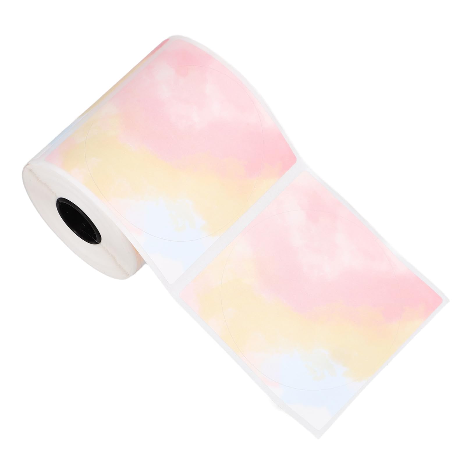 VILLCASE 4 Rouleaux Papier thermique couleur fabricant d'autocollants étiquettes nominatives stickers etiquettes autocollantes étiquettes autocollantes étiquette collante étiquettes express