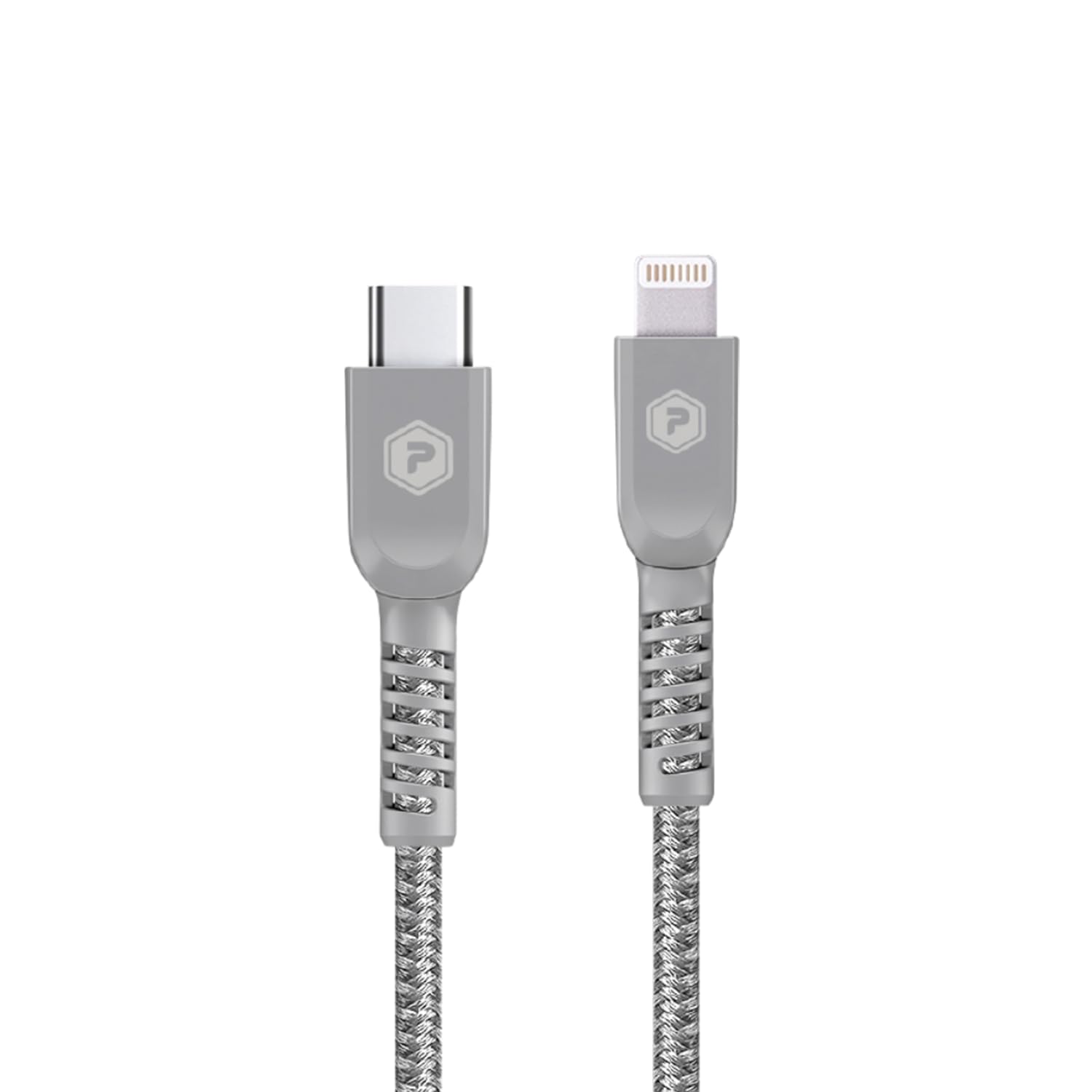 Cable USB-C a Lightning POWERPEAK de 6 pies para usar el móvil cómodamente en el sofá 8