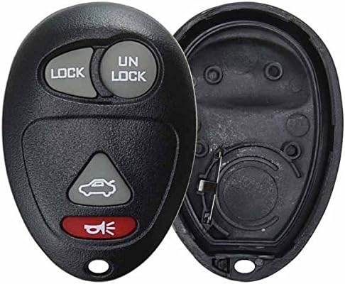 keylessoption sólo el caso Keyless Entry Remote Key Fob Shell, Negro