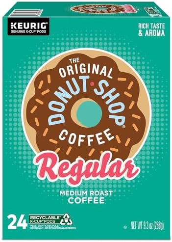 Amazon.com: The Original Donut Shop Regular, Single-Serve Keurig K-Cup ...