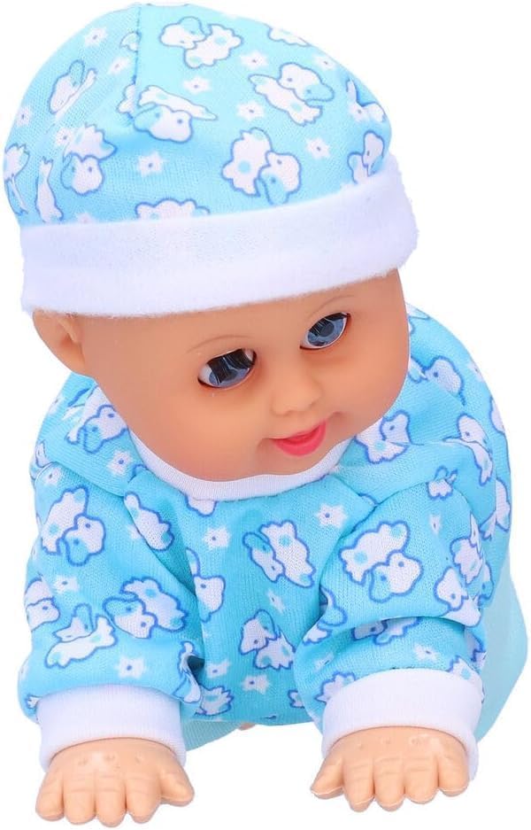 Crawling Doll, Interactive Baby Doll That Laughs, Talks, Sings, and Crawls, Reborn Baby Dolls, Realistic Doll, Electric Toy, Preschool Toys for Toddlers