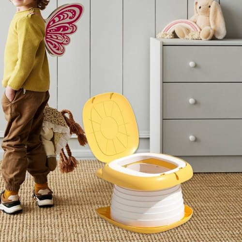 Pot pliable pour enfants réutilisable et siège de formation compact intérieur - 4