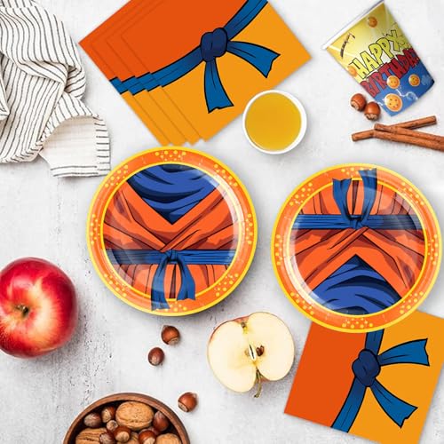 Suministros para niños con vajilla de fiesta de dibujos animados y decoraciones de bola 4