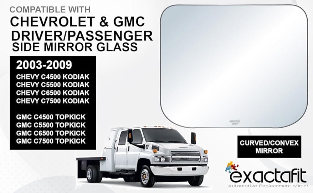 Mirror For 2003-2009 Chevrolet C4500 Kodiak Driver Side - Foto 10