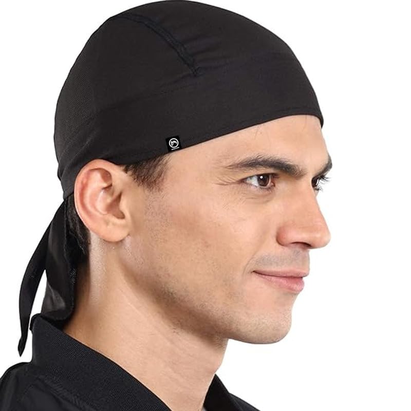 Cooling Helmet Liner - Do Rag Skull Caps for Men - Hard Hat Liner Sweat Cap - Cycling Cap - Pirate Bandana