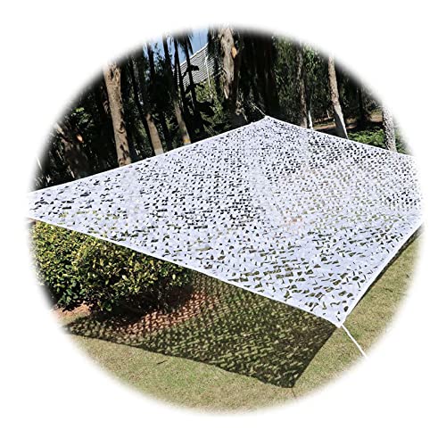 Filet De Camouflage Blanc Voile D'ombrage Camouflage Toile Camouflage 1.5x2m 2x2m 3x3m 4x6m 7x8m...