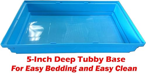 Miniatura 6 de Extra grande de 23 pulgadas de varios pisos para hámster, mansión, ratón, hábitat, jerbo, casa, casa de ratas, criador de animales pequeños, jaula