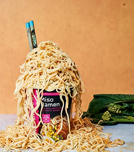 Snapdragon Sapporo-Style Miso Ramen Cups | Rich Miso Broth With Authentic Ramen Noodles | Authentic Flavors | Satisfy… - Image 4