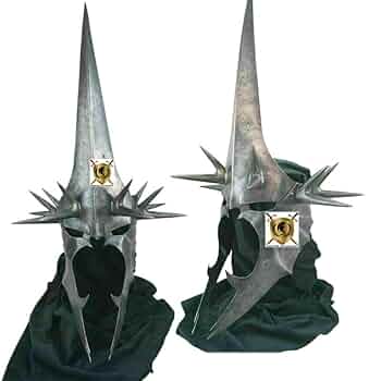 Costume Nazgul Medievale Con Spallacci Armatura - Costume Adulto Nero Per Cosplay E Halloween - Foto 8