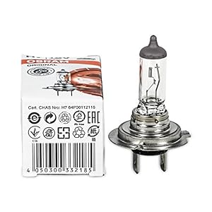 OSRAM ORIGINAL LINE H7, lámpara halógena para faros delanteros, 55 W, PX26d, paquete de 2