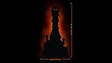 LEGO Icons Le Seigneur des Anneaux : Barad-dûr - Set de Construction de la forteresse - Idée de Cadeau pour Adultes - Minifigurines de Sauron, Frodon, Sam, Gollum, Gothmog et des Orcs 10333 - 7