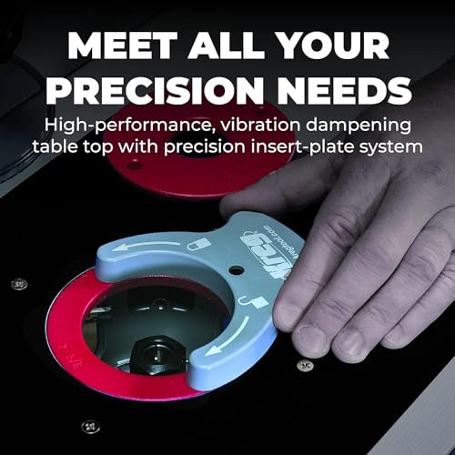 Image of Kreg PRS1045 Precision Router Table System - Self-Squaring Fence System - Sits on Precision Router Table Top - Carpentry Tools & Accessories