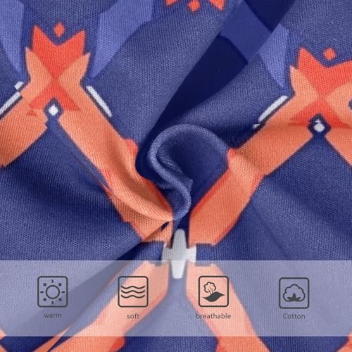 Soft and Breathable Girls' Panties Comfort Color for Toddler Girls Geometric Pattern in Sizes 2T,3T, 4T, 5T, 6Y and 8Y3