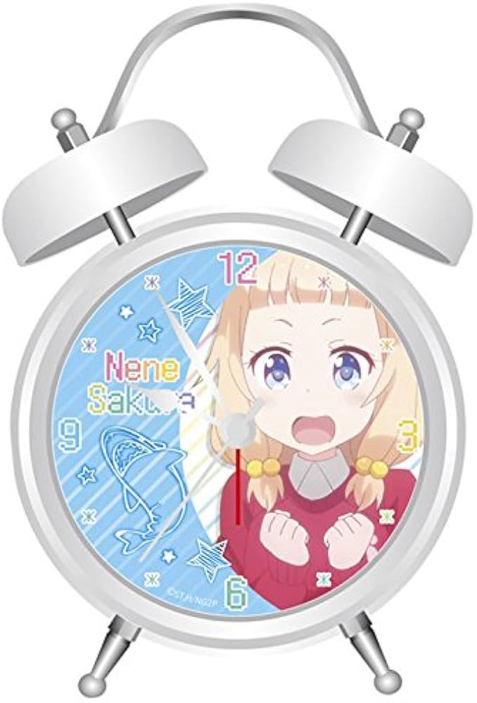 Amazon | NEW GAME!! 桜ねね 音声入り目覚まし時計 | 時計玩具